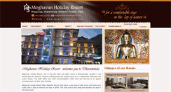Desktop Screenshot of meghavanresorts.com